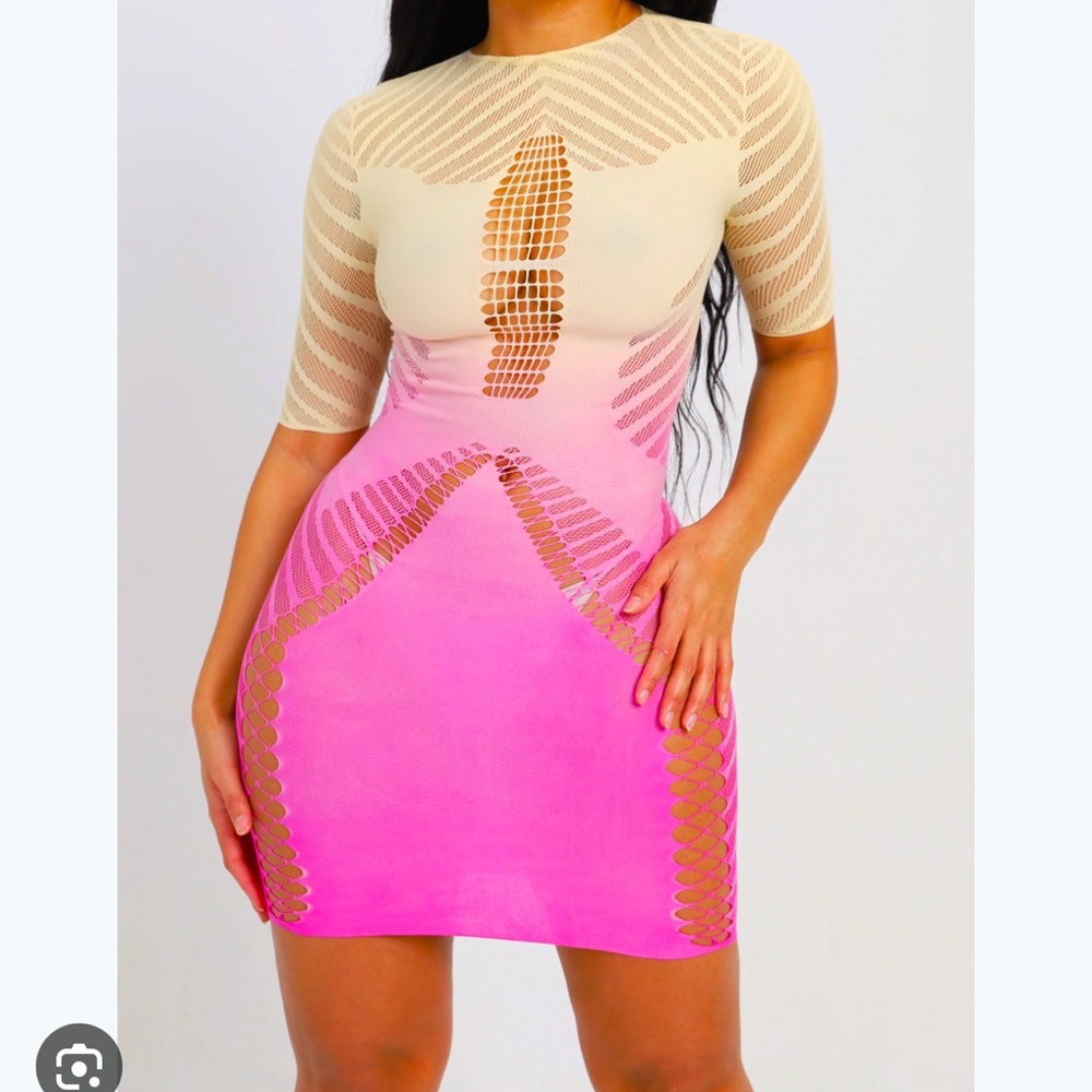 BadSocietyClub Mesh Mini dress
